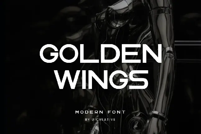 GoldenWings font