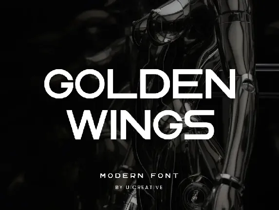 GoldenWings font