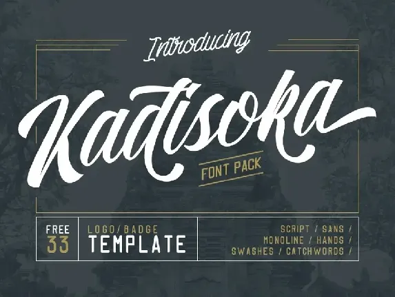 Kadisoka font