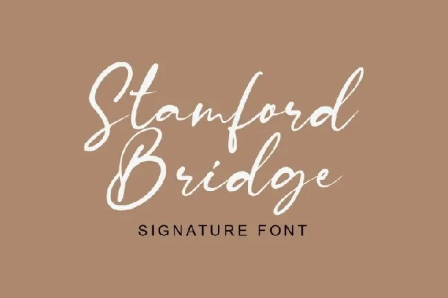 Stamford Bridge font