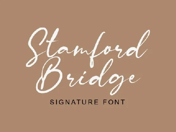 Stamford Bridge font