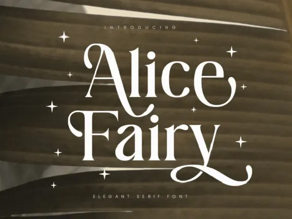 Alice Fairy font