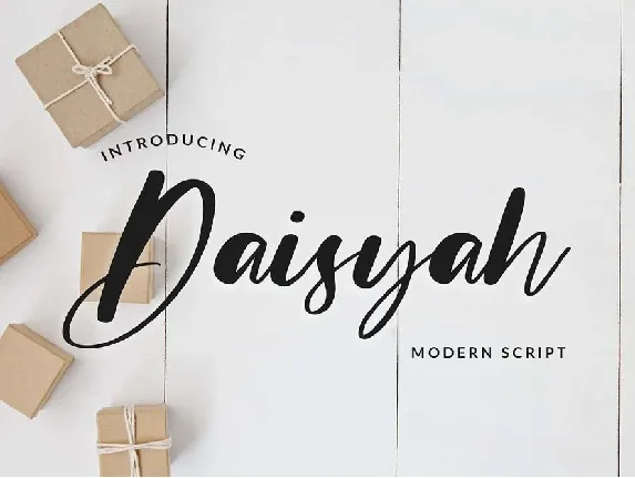 Daisyah font