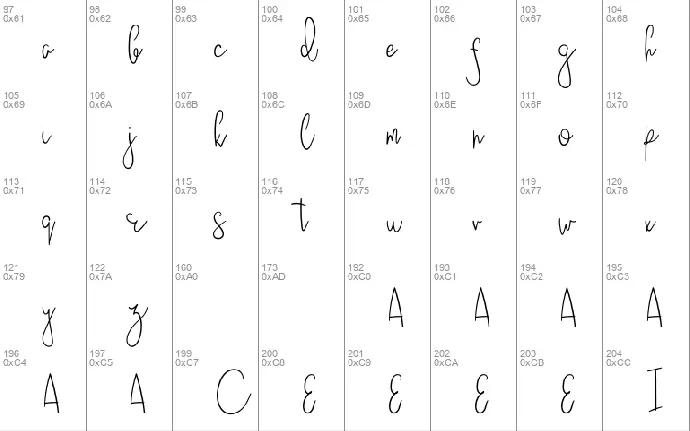 JustBecause font