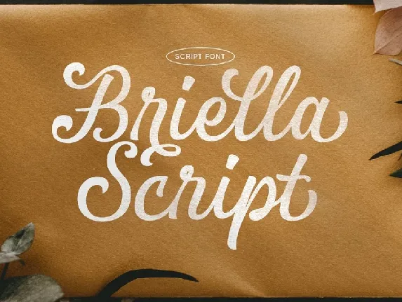 Briella Script font