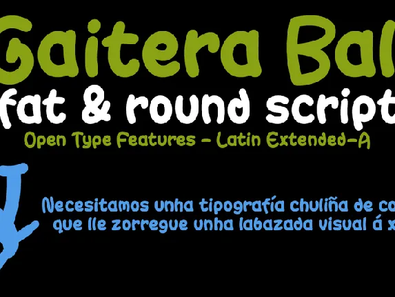 Gaitera Ball font