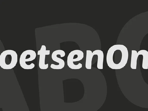 PoetsenOne font