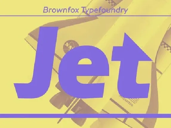 Jet Family font