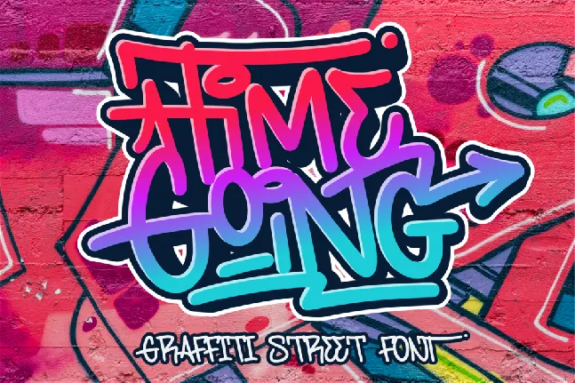 Timegoing font