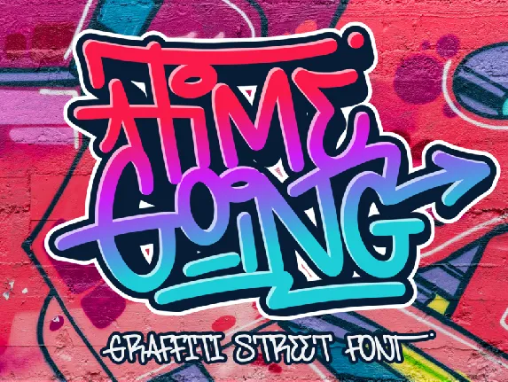 Timegoing font