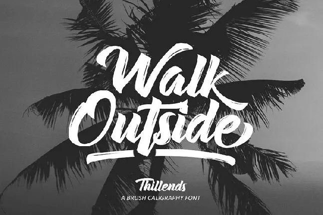 Thillends Script font