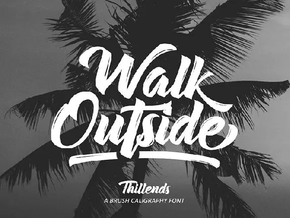 Thillends Script font