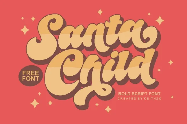 Santa Child font