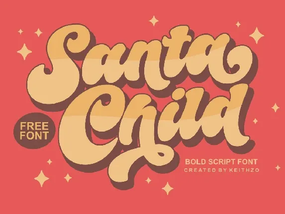 Santa Child font