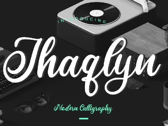 Jhaqlyn font