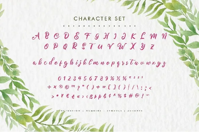 Meliana font