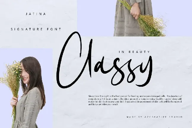 Jatina Script font