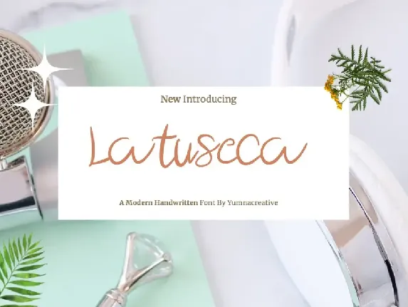 Latuseca font