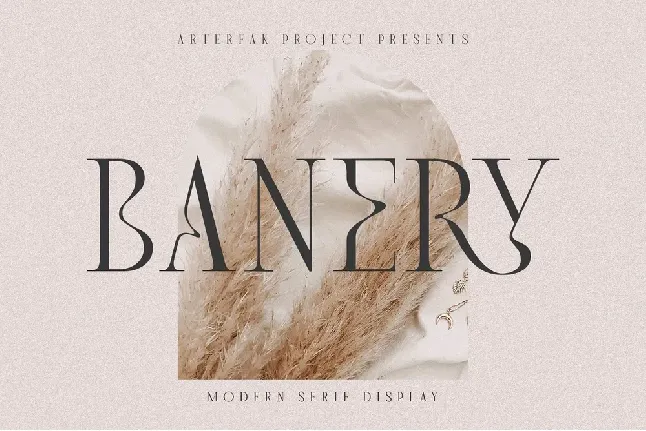 Banery font