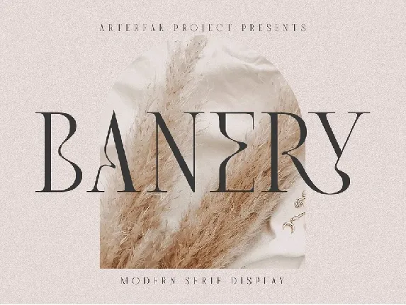 Banery font