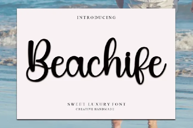 Beachlife font