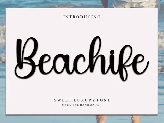 Beachlife font