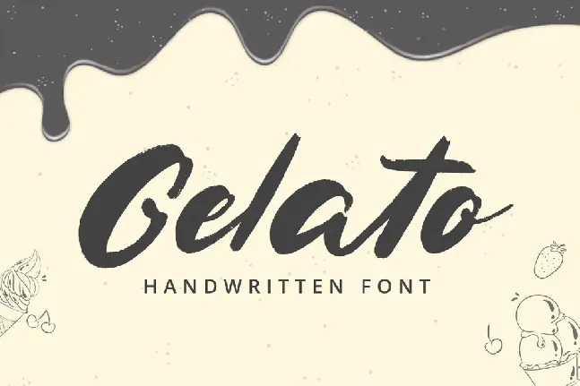 Gelato font