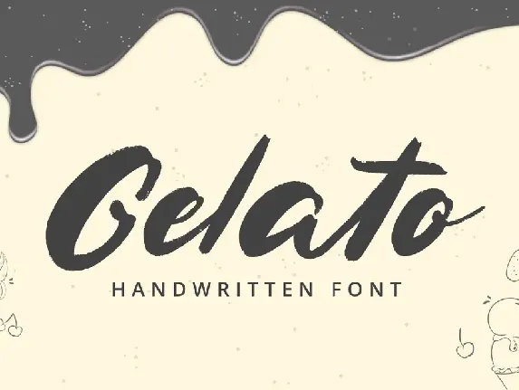 Gelato font