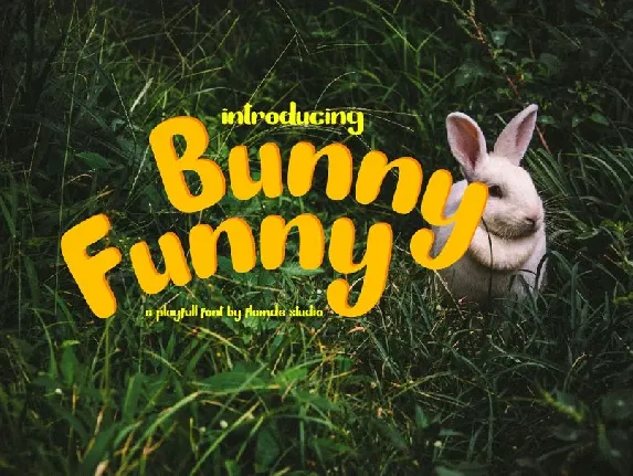 Bunny Funny Playfull font