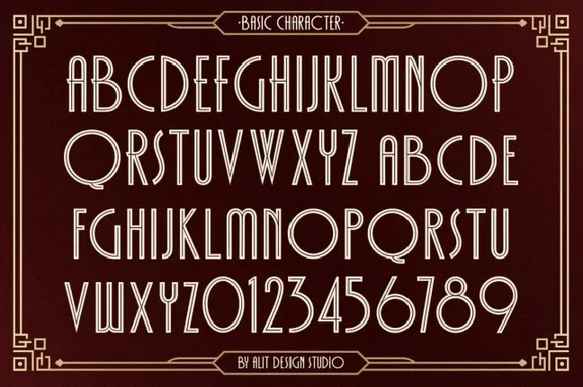 Decomang Hold font