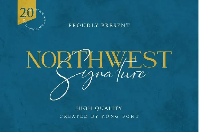 Northwest Signature font