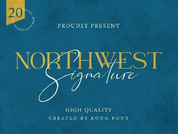 Northwest Signature font