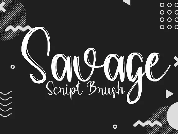 Savage font