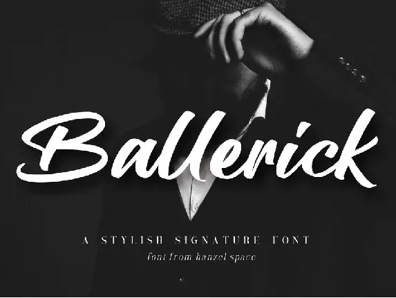 Ballerick Script font