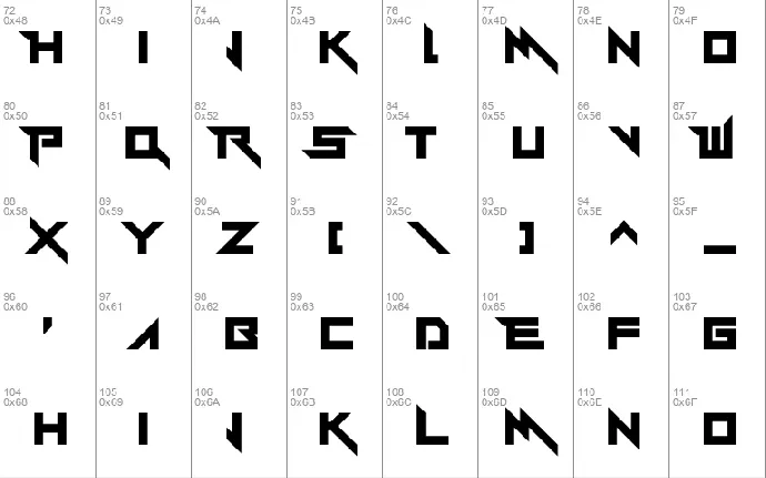 Y-Andermo font