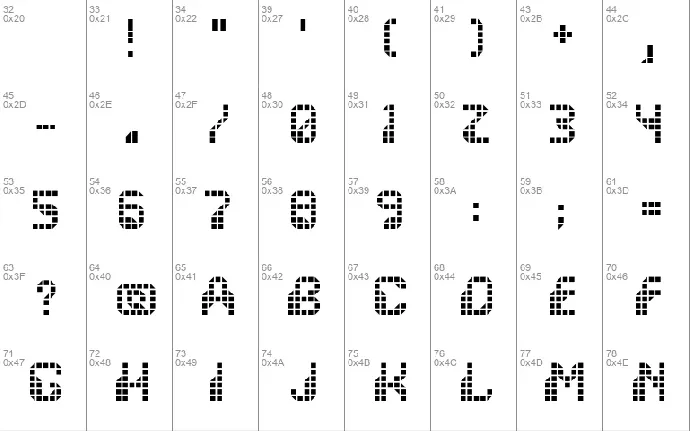 wargames font