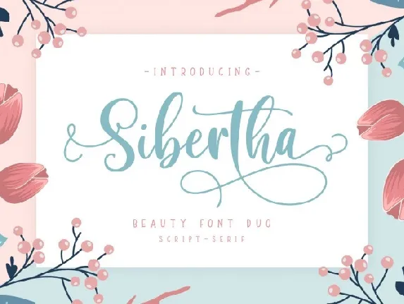 Sibertha Calligraphy font