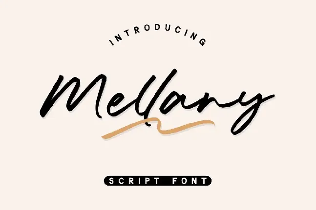 Mellany font