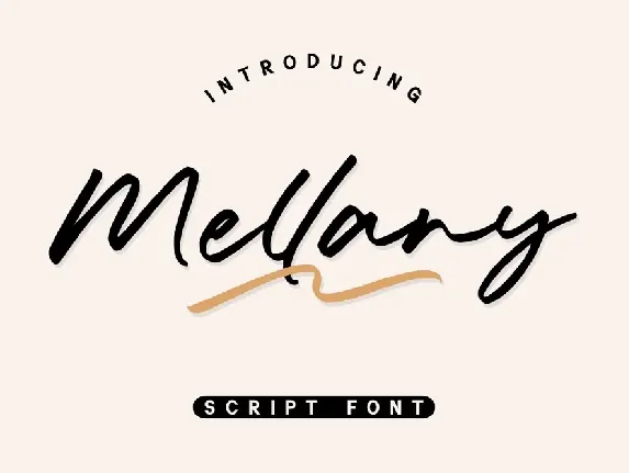 Mellany font