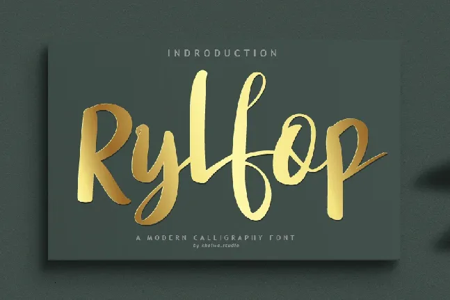 Rylfop font