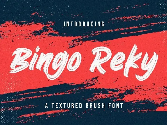 Bingo Reky font