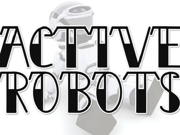 Active Robots Display font