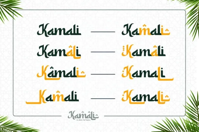 Kamali font