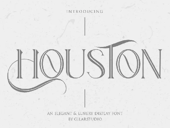 Houston font