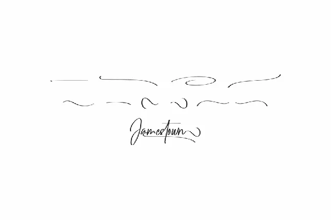 Jamestown Demo font