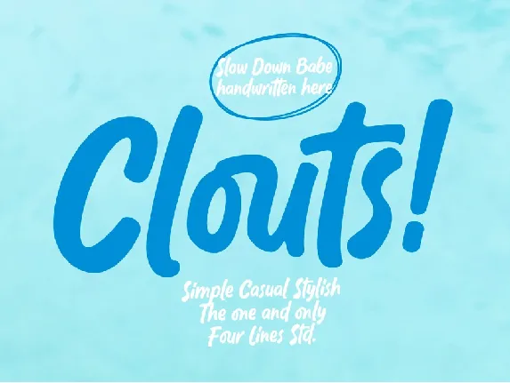 Clouts! font