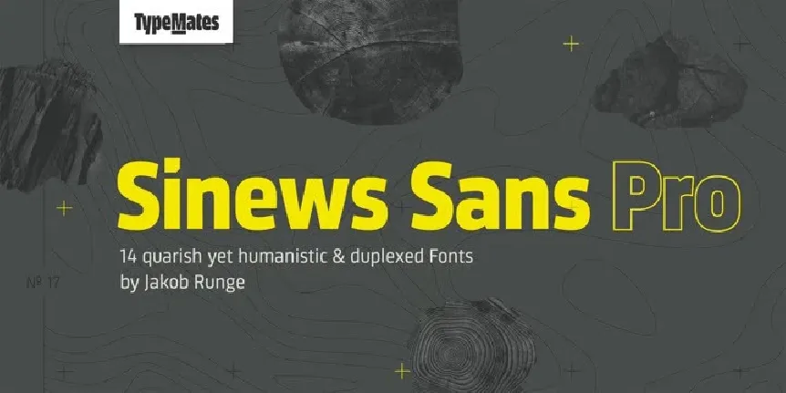 Sinews Sans Pro Family font