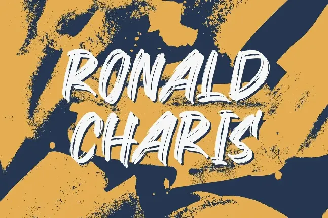 Ronald Charis font