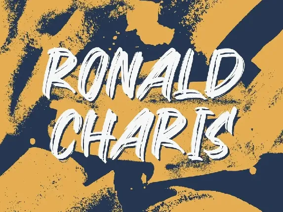 Ronald Charis font