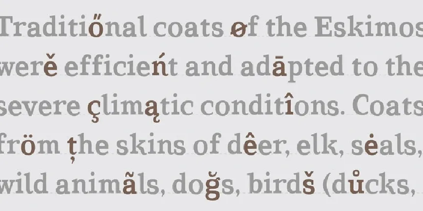 TT Coats font